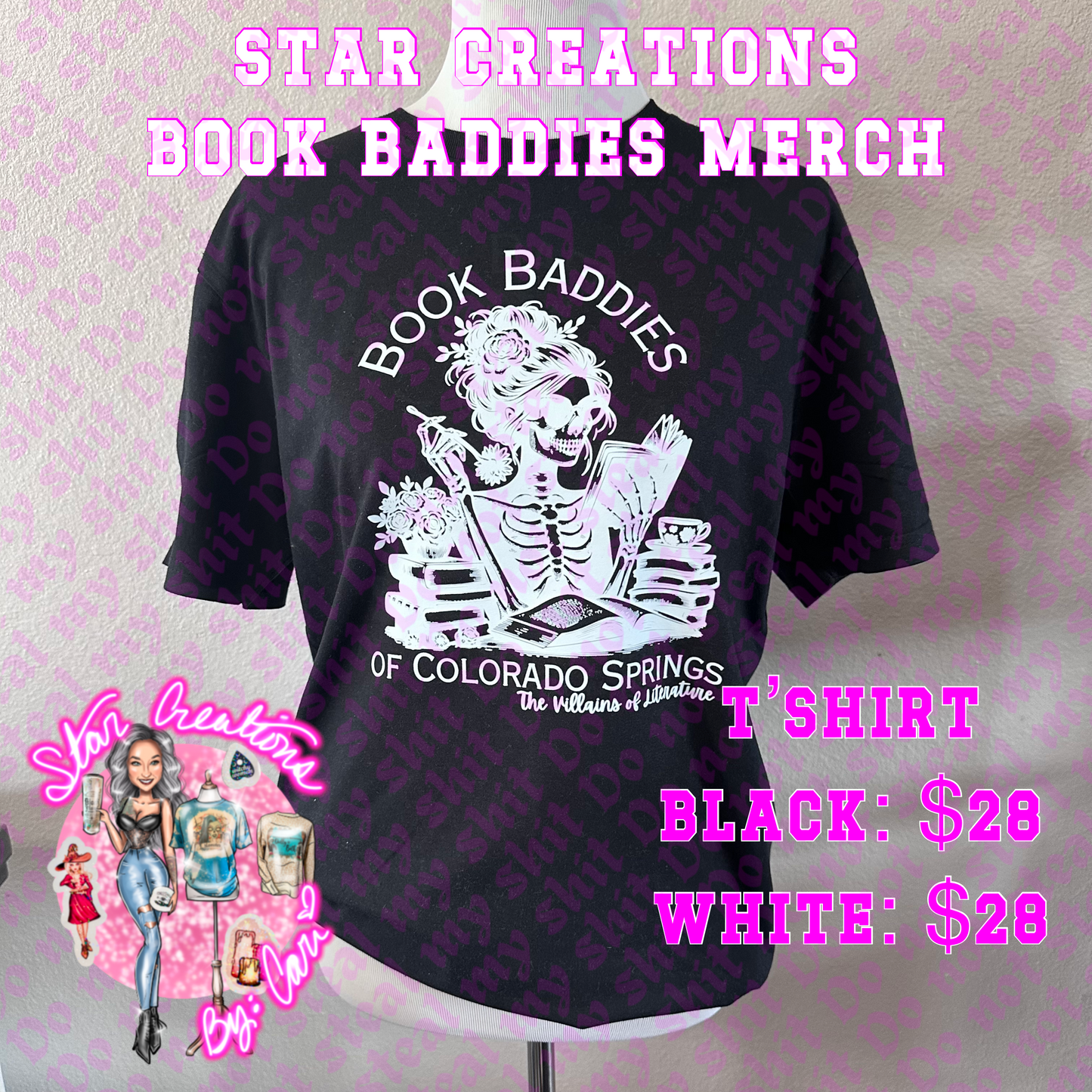 T-Shirt - Book Baddies Merch