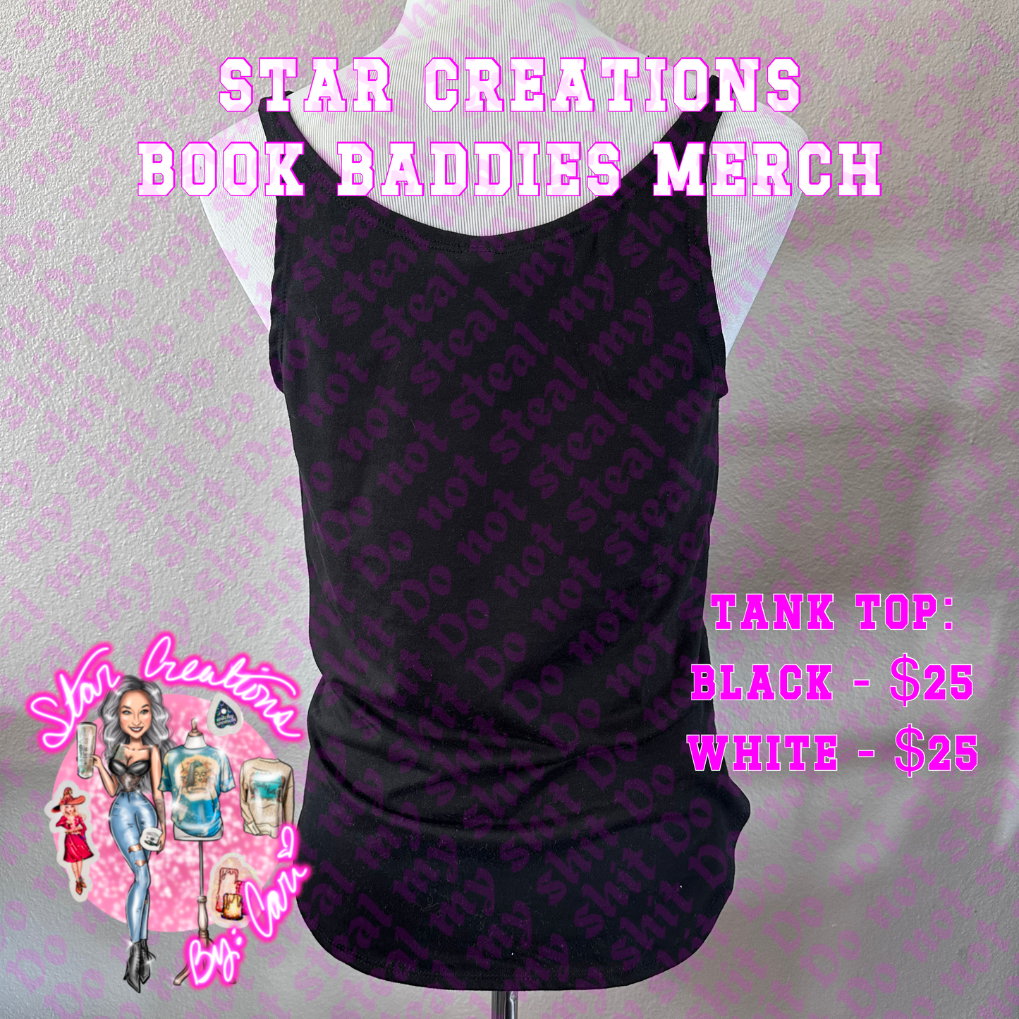 Tank Top - Book Baddies Merch