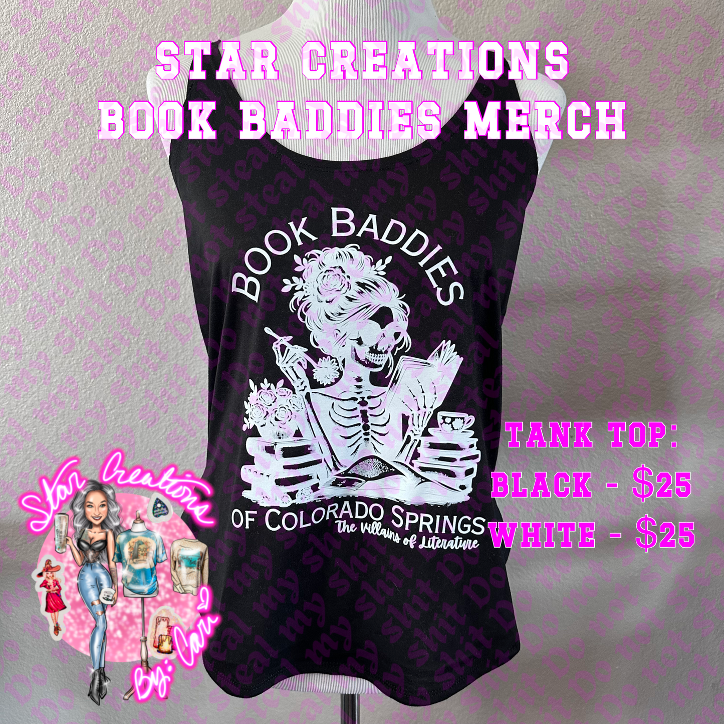 Tank Top - Book Baddies Merch