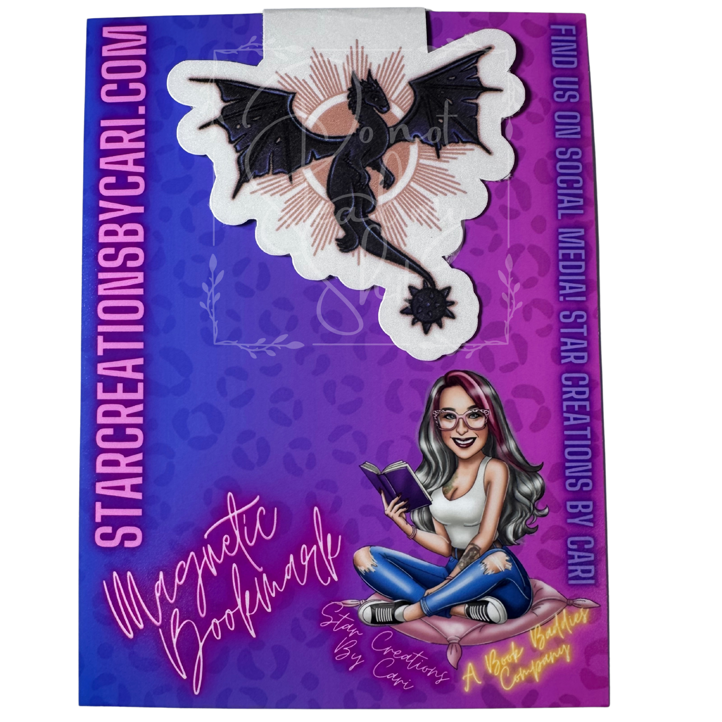 BBPO - Magnetic Bookmark - Dragon