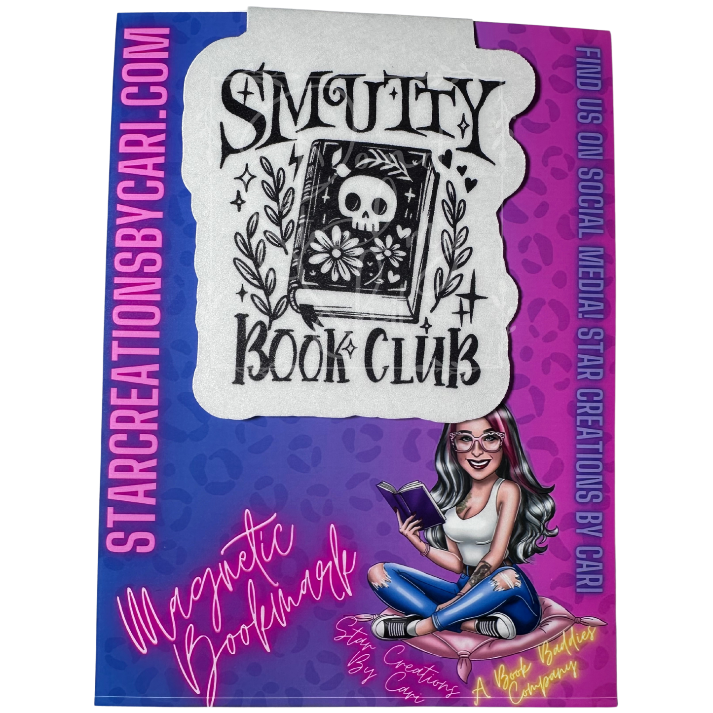 BBPO - Magnetic Bookmark -  Smutty Book Club