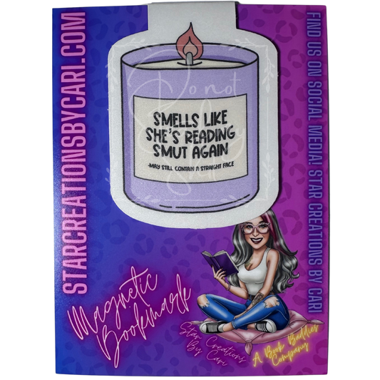 BBPO - Magnetic Bookmark - Smells Like Smut Candle