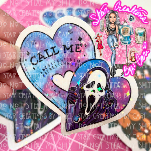 Call Me Galaxy Sticker Sheet